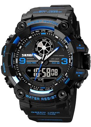 Смарт часы для военных операций skmei, спортивные мужские часы удобные спортивно тактические hf-71