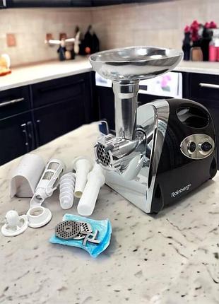 Электрическая мясорубка для изготовления фарша, электромясорубка помощница, мясорубки надежные hu-34