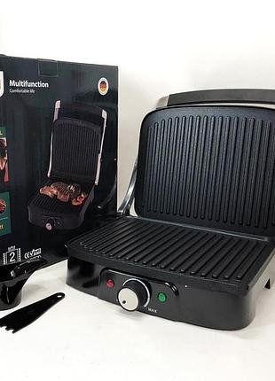 Професійна електрична бутербродниця rainberg, бутербродниця гриль сендвічниця ud-80