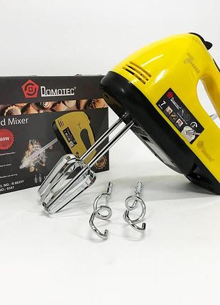 Хороший миксер для теста, миксер с нержавеющими насадками хороший миксер кухонный wy-83