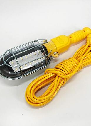 Фонарь переносной working pld-9014 от сети 220 v, кабель 10м, крюк для подвешивания sw-13