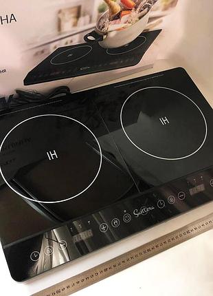 Индукционная плита с низким энергопотреблением, мощная электроплита для дома, настольная мощная плита re-13