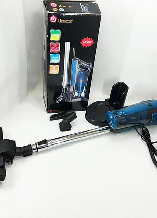 Вертикальный мощный пылесос без мешка domotec ms-4402 220 v, мощный ручной вертикальный пылесос at-50