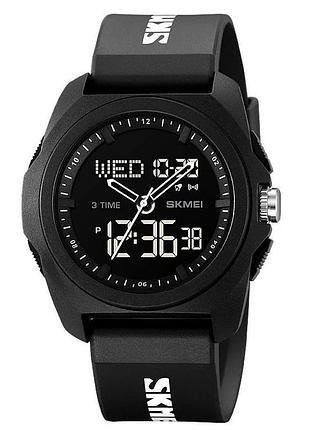 Часы наручнные спортивные skmei 2199bk, мужские часы с официальной гарантией практичные мужские ah-12