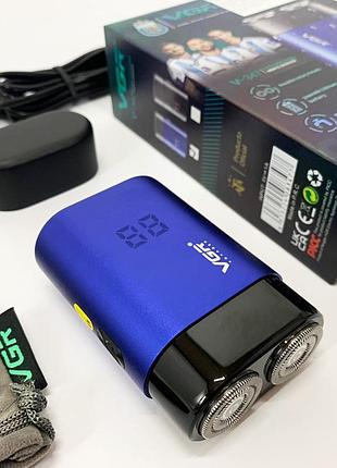 Беспроводная электробритва для бороды vgr беспроводная машинка для стрижки дома ri-94