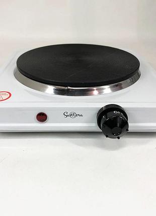 Электроплита настольная бытовая suntera sp-1930 белая, электрические электро плиты vr-12