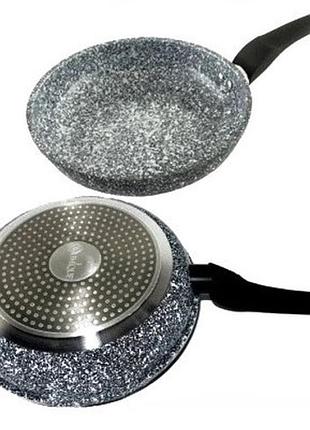 Легкая в использовании сковорода unique un-5106 28 см, удобная сковорода для индукционной плиты yl-15