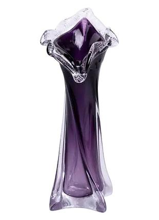 Ваза для цветов 31.5 см декоративная ваза для букета 300 мл фиолетовая hp-9-7