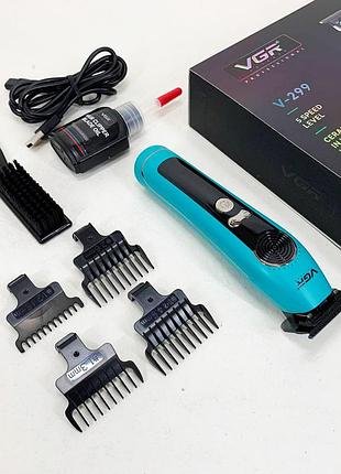 Профессиональная аккумуляторная машинка аккумулятор vgr, надежная машинка для стрижки lm-67