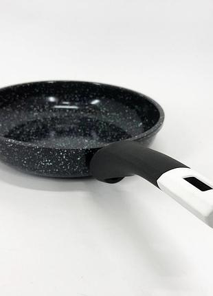 Сковорідка якісна зручна на кухню unique un-5134 22 см, сковорода зручна на кухню kx-42