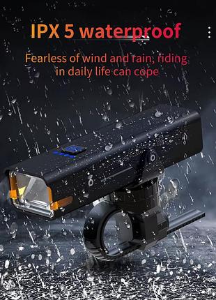 Компактный фонарь для велосипеда с аккумулятором, велофонарь с аккумулятором и зарядным устройством yl-92