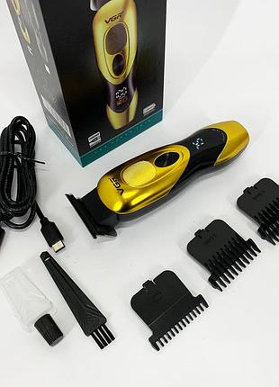 Машинка для стрижки волос домашняя, машинка для стрижки волос с различными насадками sn-71