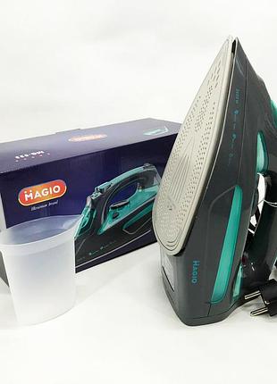 Праска для одягу на парі magio mg-533 2600 вт, гарна праска побутової парової домашній електричний ic-94