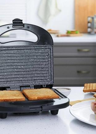 Настольный гриль для гамбургеров электрический magio, электрогриль для приготовления бургеров дома nr-73