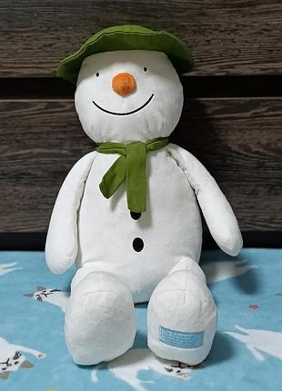М'яка іграшка сніговик m&s, сніговичок, новорічний декор