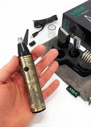 Триммер для носа и висков, бритва триммер для носа и ушей стрижки бровей nv-90