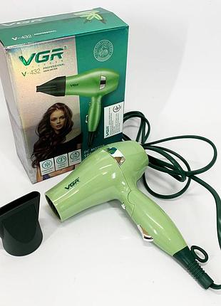 Фен для волосся професійний 2 швидкості, фен з регулюванням температури та потоку повітря yl-52