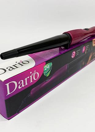 Плойка для волосся стайлер dario, плойка для створення об'ємних зачісок круті плоскі волосся fq-66