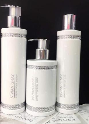 Vivanel набор лосьйон для тела, крем мыло, гель для душа