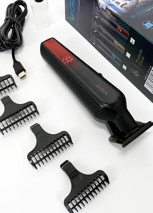 Электромашинка для волос vgr, электрическая машинка триммер для волос и бороды триммер висков di-27