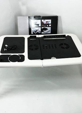 Активная охлаждающая подставка для ноутбука ld-09, складная подставка для ноутбука с кулером eh-42