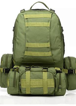 Армейский туристический рюкзак 55л, рюкзак спасателя для всу, военный рюкзак зсу военныйторг ga-92