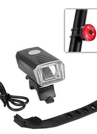 Потужний ліхтар для велосипеда з li-ion батареєю bsk-1133-xpg, водонепроникне велосипедне світло uk-44