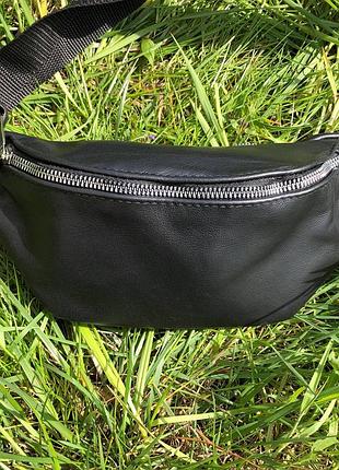 Качественная сумка бананка, бананка с отделениями топовая мужская сумка-бананка для вещей ib-93