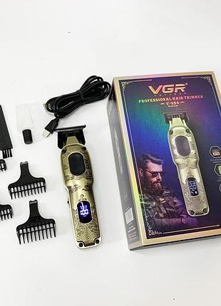 Триммер для стрижки волос мощный vgr v-954, универсальный тример для стрижки и бритья js-61