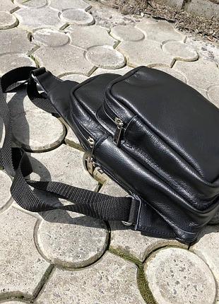 Сумка мужская легкая через плечо, сумка кросс-боди средней жесткости кросс-боди гладкая rx-18