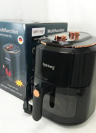 Картошка фри без масла rainberg rb-2242 на 6 л 3800 вт, мультипечь для готовки, мультиварки и аэрогрили in-58