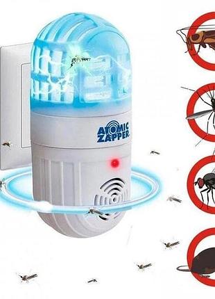 Электрическая ловушка тараканов atomic, ультра звук от тараканов, прибор от мышей и насекомых hn-19