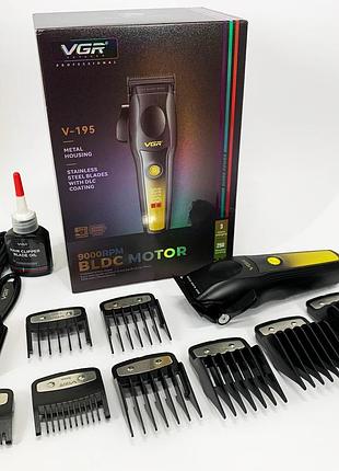 Машинка для стрижки волос и бритья vgr, професиональная машинка для стрижки волос hf-62