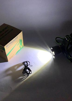 Налобний ліхтарик для голови bailong bl-a13-3-p360, налобний ліхтар для електрика ліхтар яскравий ot-31