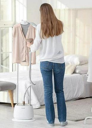 Отпариватель для вязаных тканей magio, отпариватель для одежды эффективный, парогенератор ручной gn-61