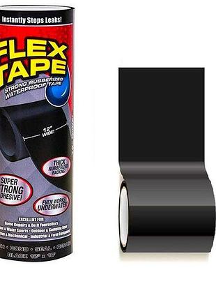 Водонепроникна ізоляційна надміцна скотч-стрічка flex tape 30 см rf-64