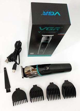 Аккумуляторная машинка-триммер для стрижки волос, профессиональная машинка для бритья головы kh-32