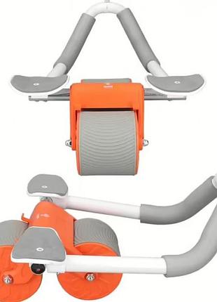 Автоматический тренажер для живота, колесико для живота с подушечкой для пуш-апа ia-34