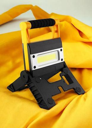 Прожектор акумуляторний led ms, аварійний ручний прожектор, ліхтарик світлодіодний для туриста vf-98