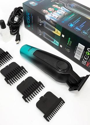 Акумуляторна універсальна машинка для стриження vgr, машинка для стриження на акумуляторі wr-11