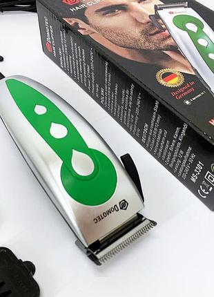 Профессиональный триммер с насадками domotec, машинка для стрижки волос профессиональнаяная gl-16