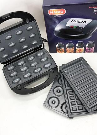 Контактные прижимные грили, универсальный гриль-сэндвичница, гриль-решетка для овощей cw-13