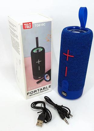 Бездротова колонка переносна гучна, колонка блютуз світна, недорогі портативні колонки dm-97