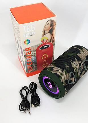 Bluetooth колонка с встроенной светодиодной подсветкой, активная акустическая колонка с аккумулятором ou-54