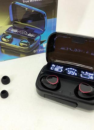 Беспроводные bluetooth earphones m10, наушники pro для музыки, блютуз беспроводные наушники затычки zt-17
