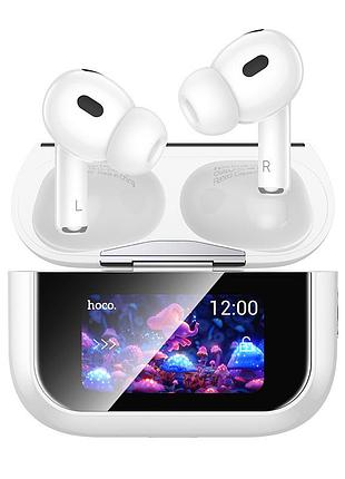 Бездротові tws навушники hoco ew79 bright with touch screen anc white