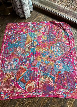 Платок хустка hermes eu fil du carre