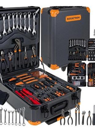 Набор инструментов bigstren 1000 элементов в алюминиевом чемодане на колесах (26510)