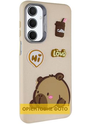 Чехол tpu leather toys для xiaomi redmi 15 (global) capybara / sand