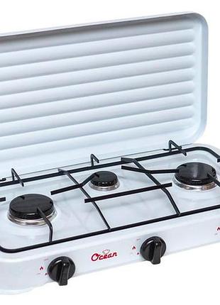 Плита газовая на 3 конфорки ocean (s-113944)